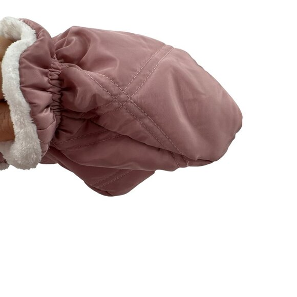 Murmurbear Pink Rose Fleece-Lined Quilted Snow Suit 18-24 Months - Picture 11 of 16